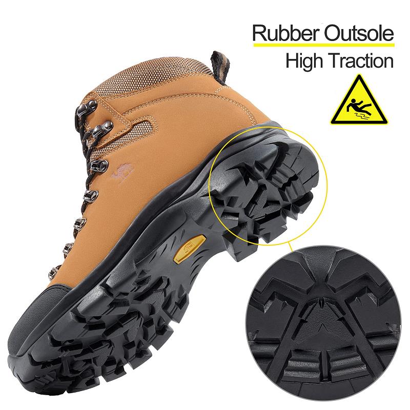 GOLDEN CAMEL Non-Slip Waterproof Hiking Walking Hiking Boots