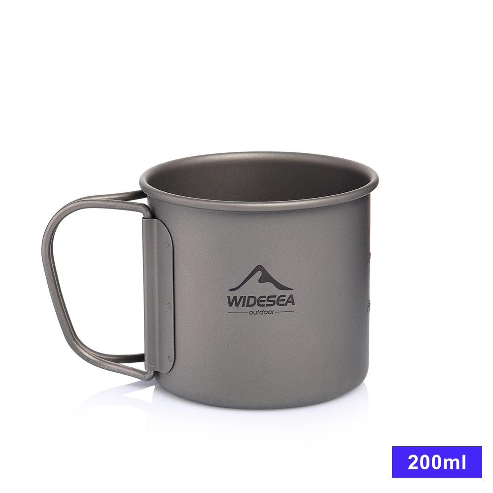 Titanium Camping Hiking Trekking Mug