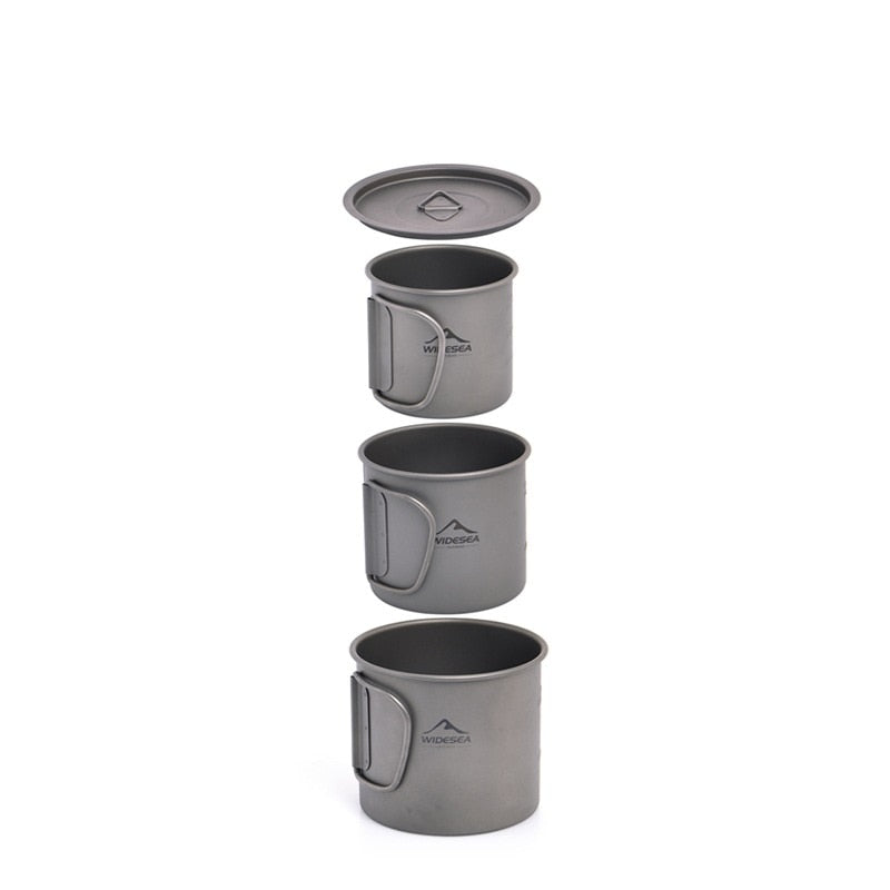 Titanium Camping Hiking Trekking Mug