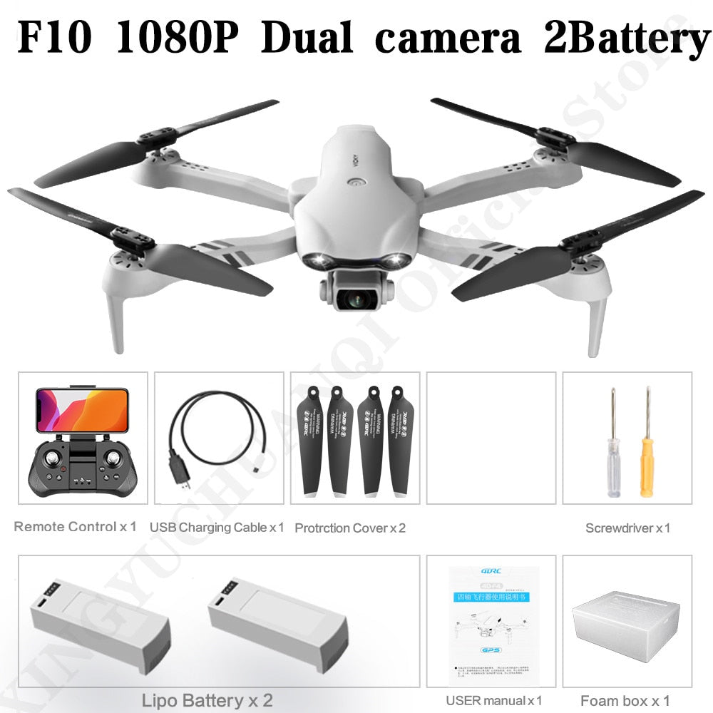 4DRC 4K HD Dual Camera GPS 5G Wifi FPV Foldable Quadcopter RC Drone