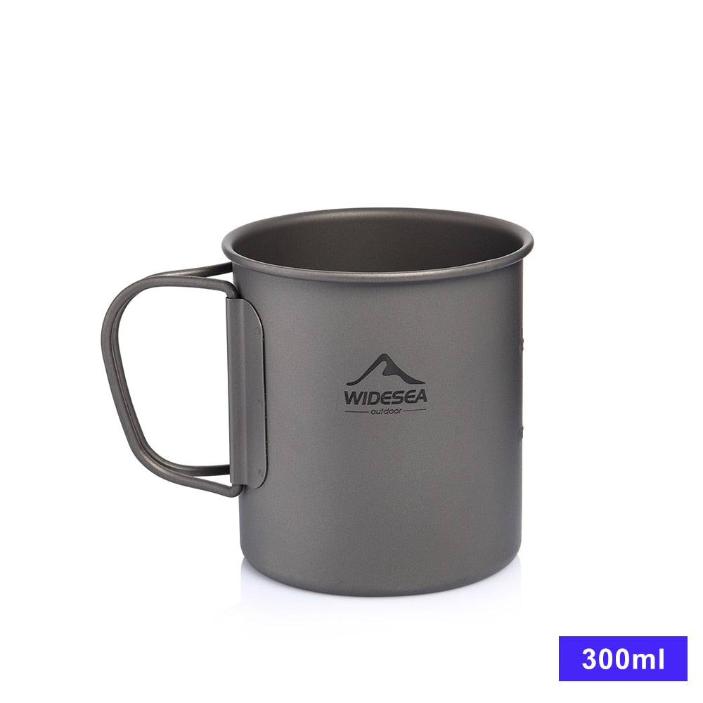 Titanium Camping Hiking Trekking Mug