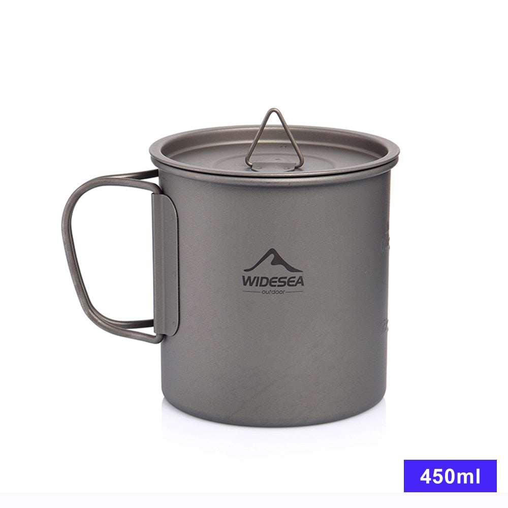 Titanium Camping Hiking Trekking Mug