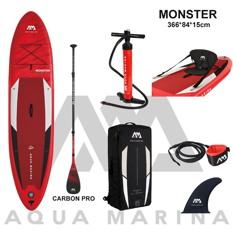 AQUA MARINA 366*84*15cm inflatable surfboard stand up paddle board