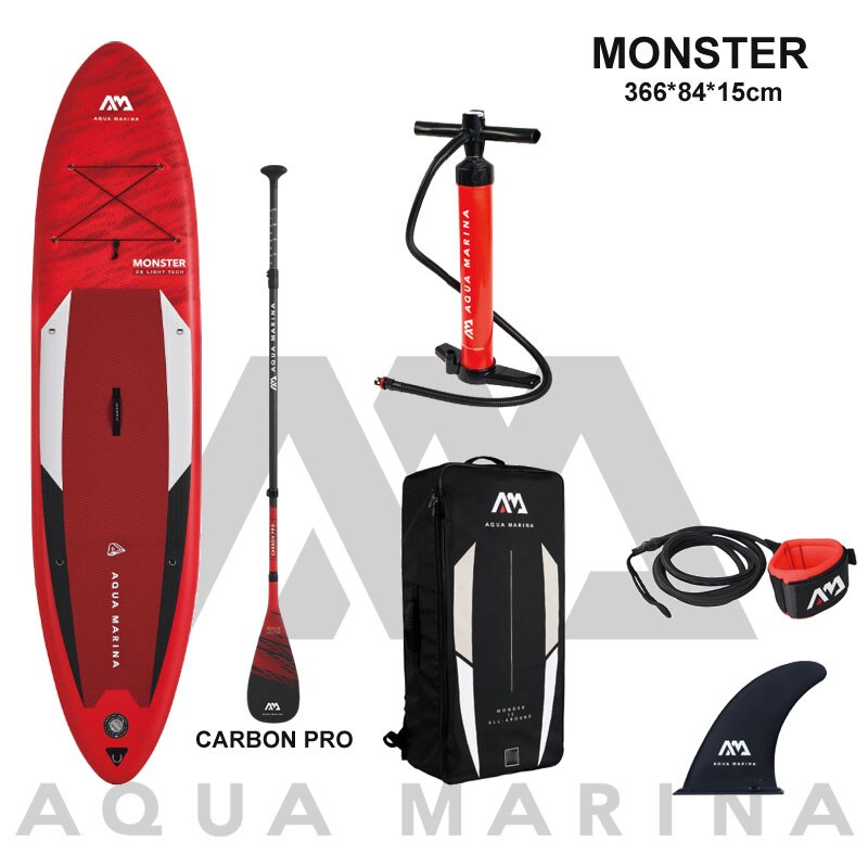 AQUA MARINA 366*84*15cm inflatable surfboard stand up paddle board