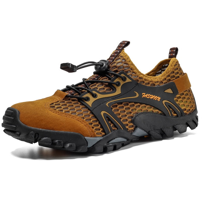 Men's casual summer non-slip breathable mesh creek hiking shoes