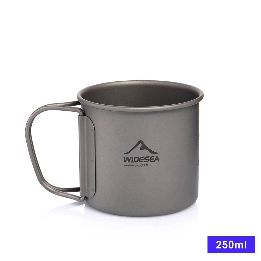 Titanium Camping Hiking Trekking Mug