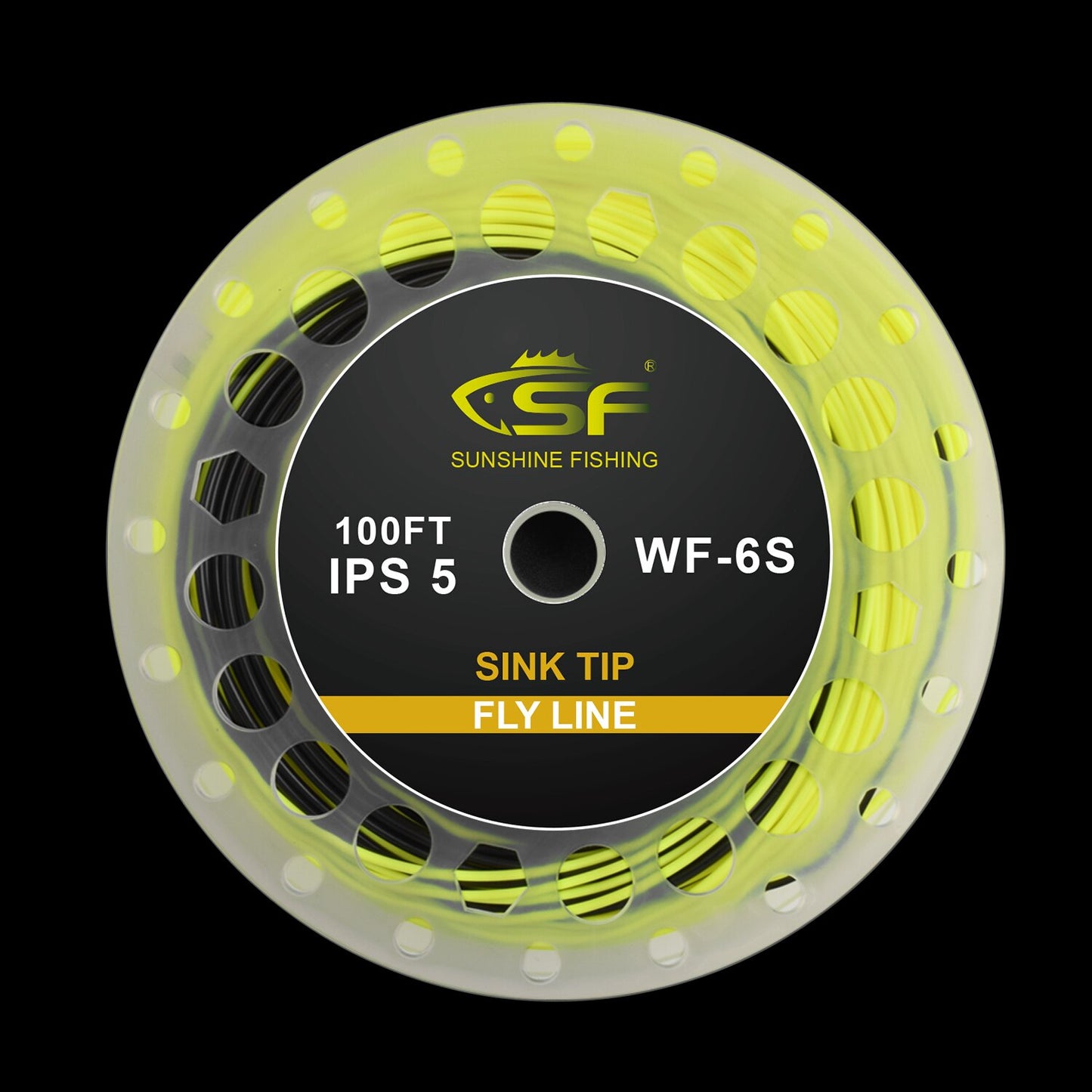 SF 100 FT Hi-Viz Sinking Fly Fishing Line