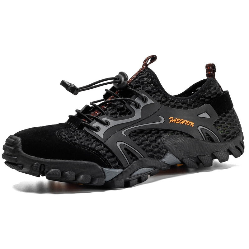 Men's casual summer non-slip breathable mesh creek hiking shoes