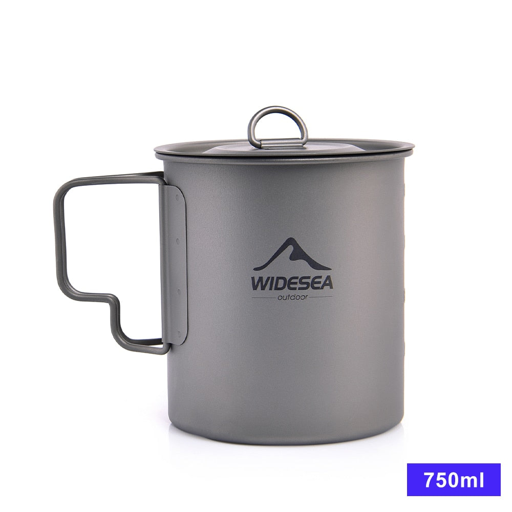 Titanium Camping Hiking Trekking Mug