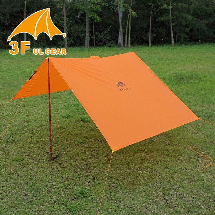 Single Person Ultralight Hiking Cycling Raincoat Outdoor Awning Camping Mini Tarp