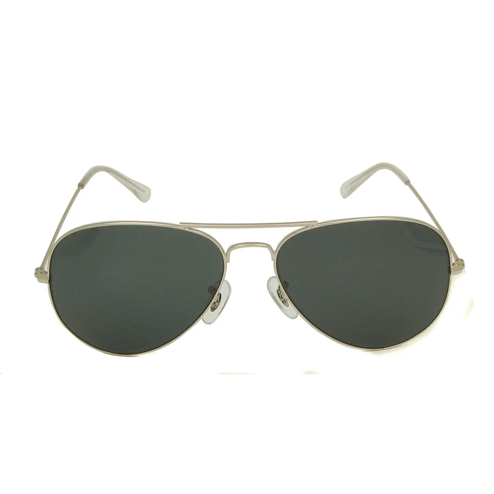 Pilot Sunglasses Ladies and Men Green Glasses Lens Rays Sun Glasses