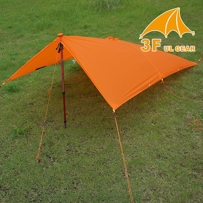 Single Person Ultralight Hiking Cycling Raincoat Outdoor Awning Camping Mini Tarp