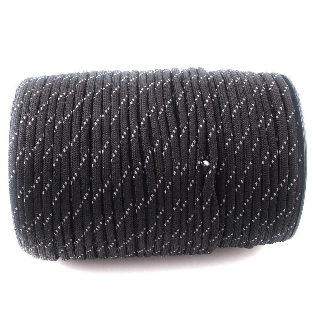 100M 7 cores 4mm Reflective Paracord Outdoor