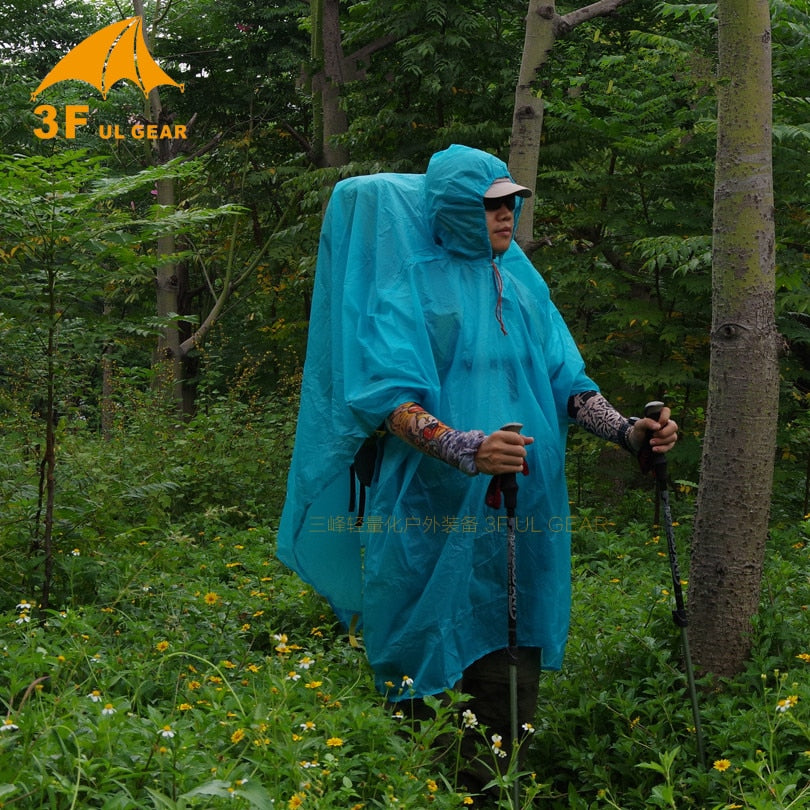 Single Person Ultralight Hiking Cycling Raincoat Outdoor Awning Camping Mini Tarp