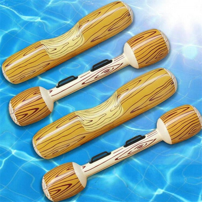 Summer Outdoor Beach Pool Inflatable Swimming Log Stick Set