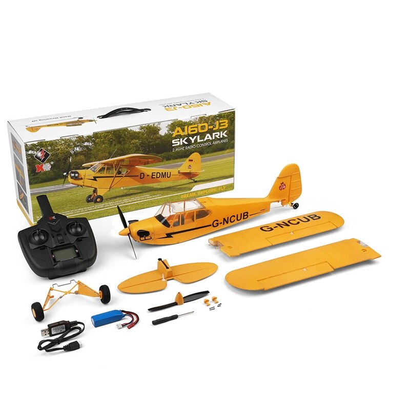 6G 2.4G 5CH 6-axis gyroscope Brushless Motor RTF RC Airplane