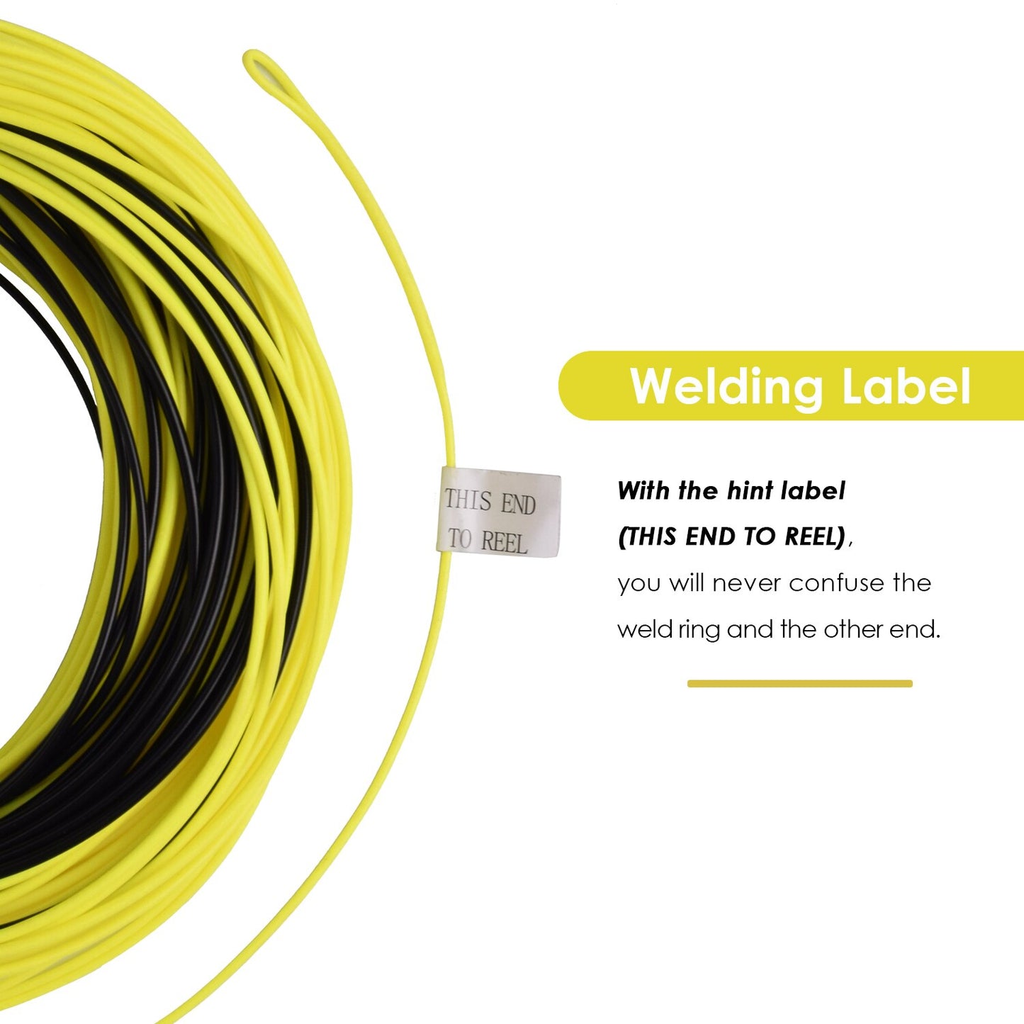 SF 100 FT Hi-Viz Sinking Fly Fishing Line