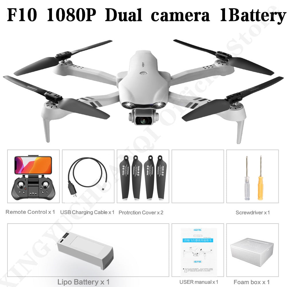 4DRC 4K HD Dual Camera GPS 5G Wifi FPV Foldable Quadcopter RC Drone