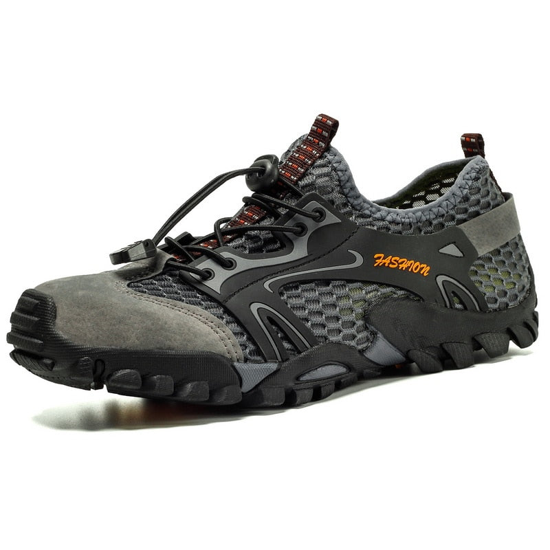 Men's casual summer non-slip breathable mesh creek hiking shoes