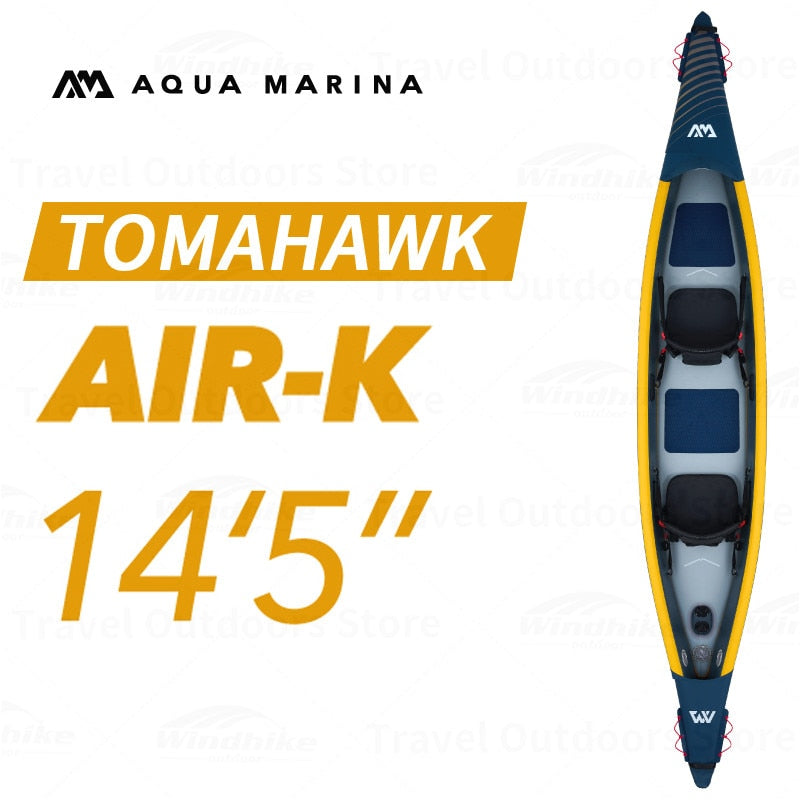 AQUA MARINA TOMAHAWK 3/2/1 Persons Inflatable Kayak