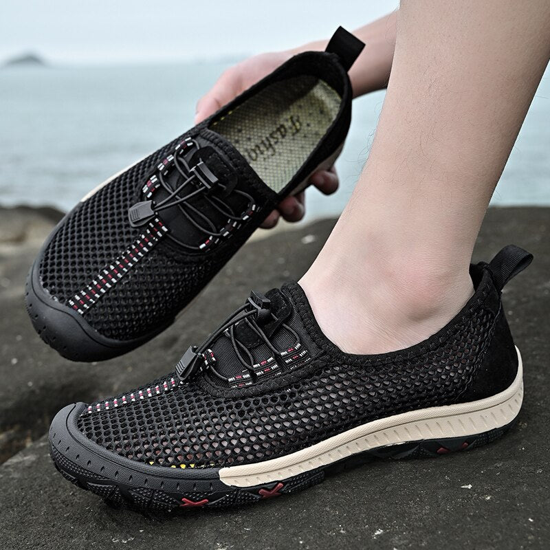 Men's Breathable Mesh Summer Hiking Outdoor Sneakers