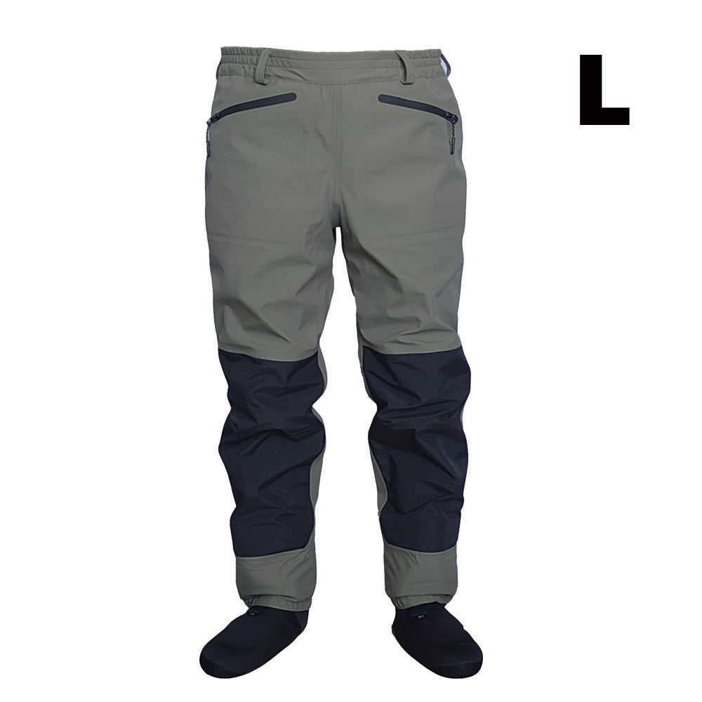 3 Layer Breathable Waterproof Fly Fishing Waist Waders