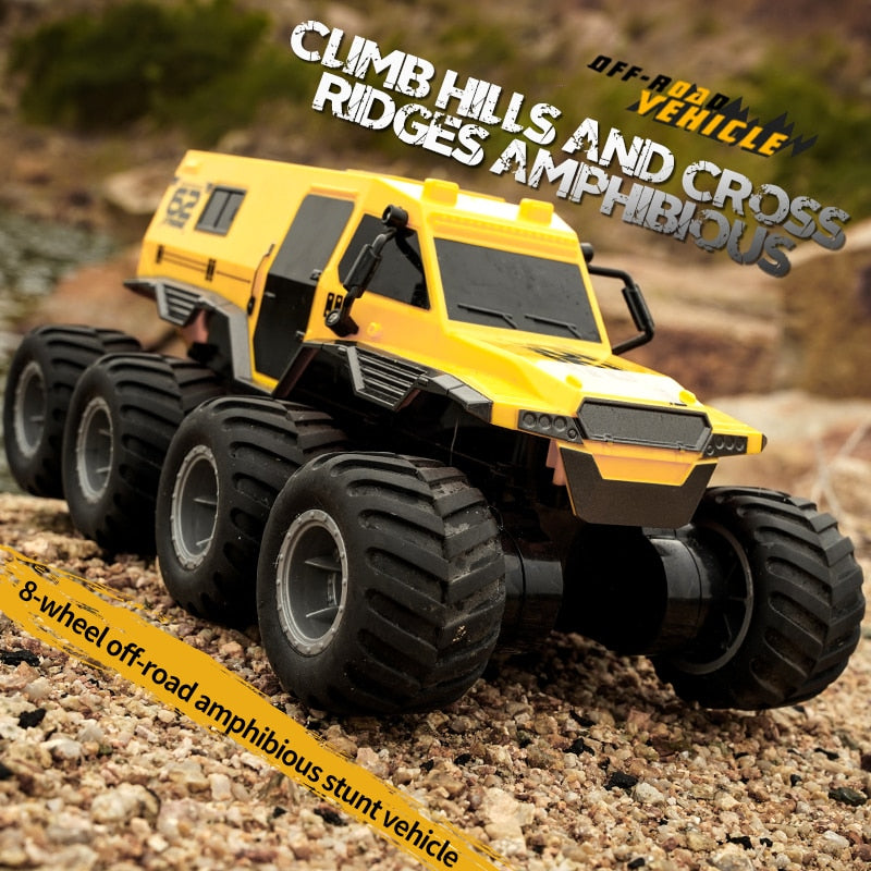 8WD Remote Control Amphibious Climbing Off Road Truck