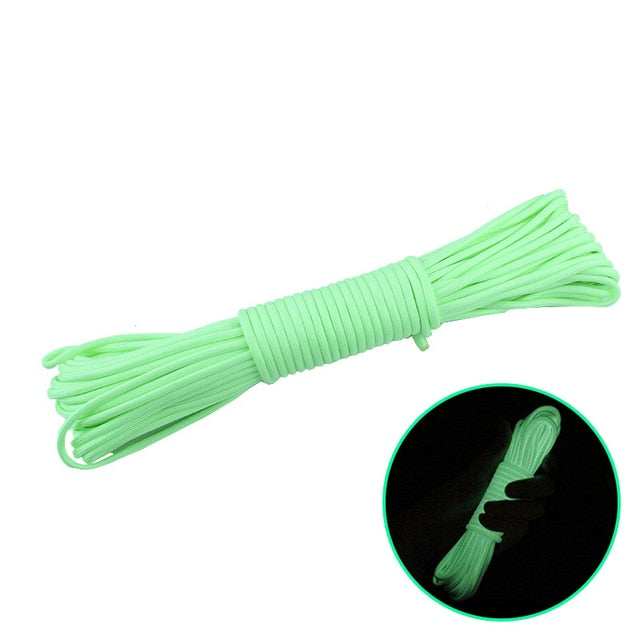 Luminous 9 Strands 4mm Nylon 550 Paracord