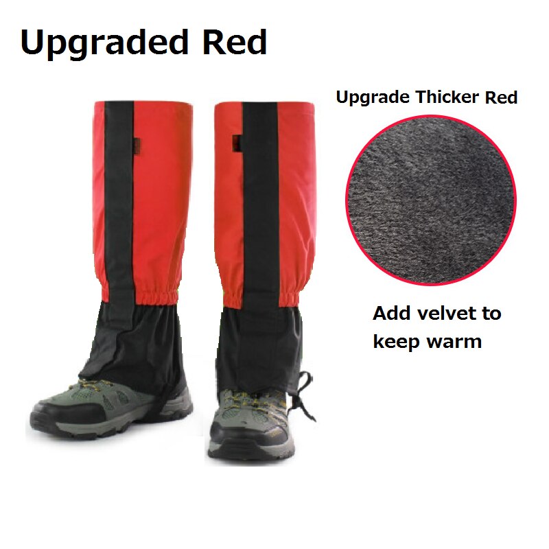 Outdoor Waterproof Legging Gaiters For Hiking Camping Climbing Skiing Desert Trekking