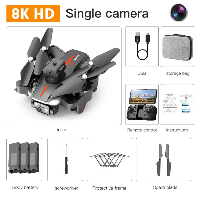 Professional HD Camera Omnidirectional Obstacle Avoidance Quadrotor Drone