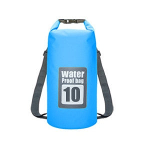 5L/10L/15L/20L Outdoor Sport PVC Waterproof Storage Dry Bag For Canoe Kayak Rafting Backpack