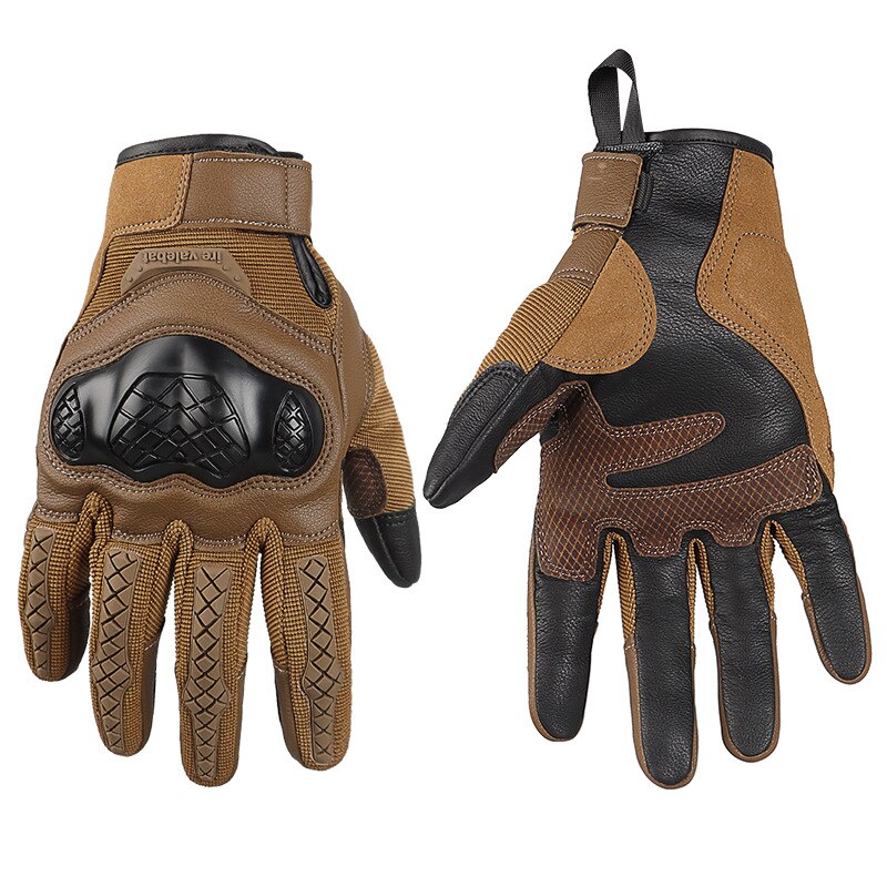 Military Style Full Finger Special Forces-type Military Protective Gloves