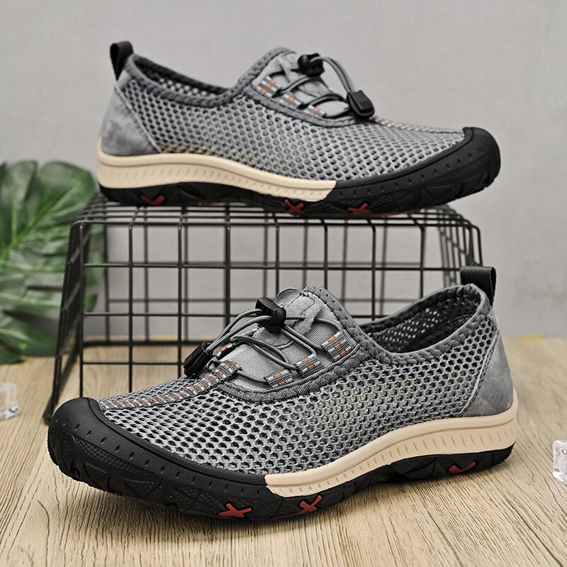 Men's Breathable Mesh Summer Hiking Outdoor Sneakers