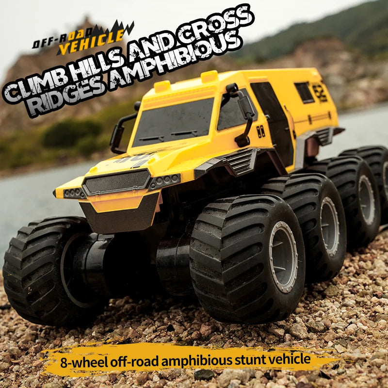 Amphibious Mountain Climbing Off Road RC Vehicle