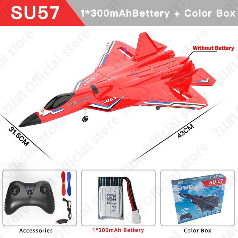 SU35 2.4G With LED Lights Aircraft Remote Control Flying Model