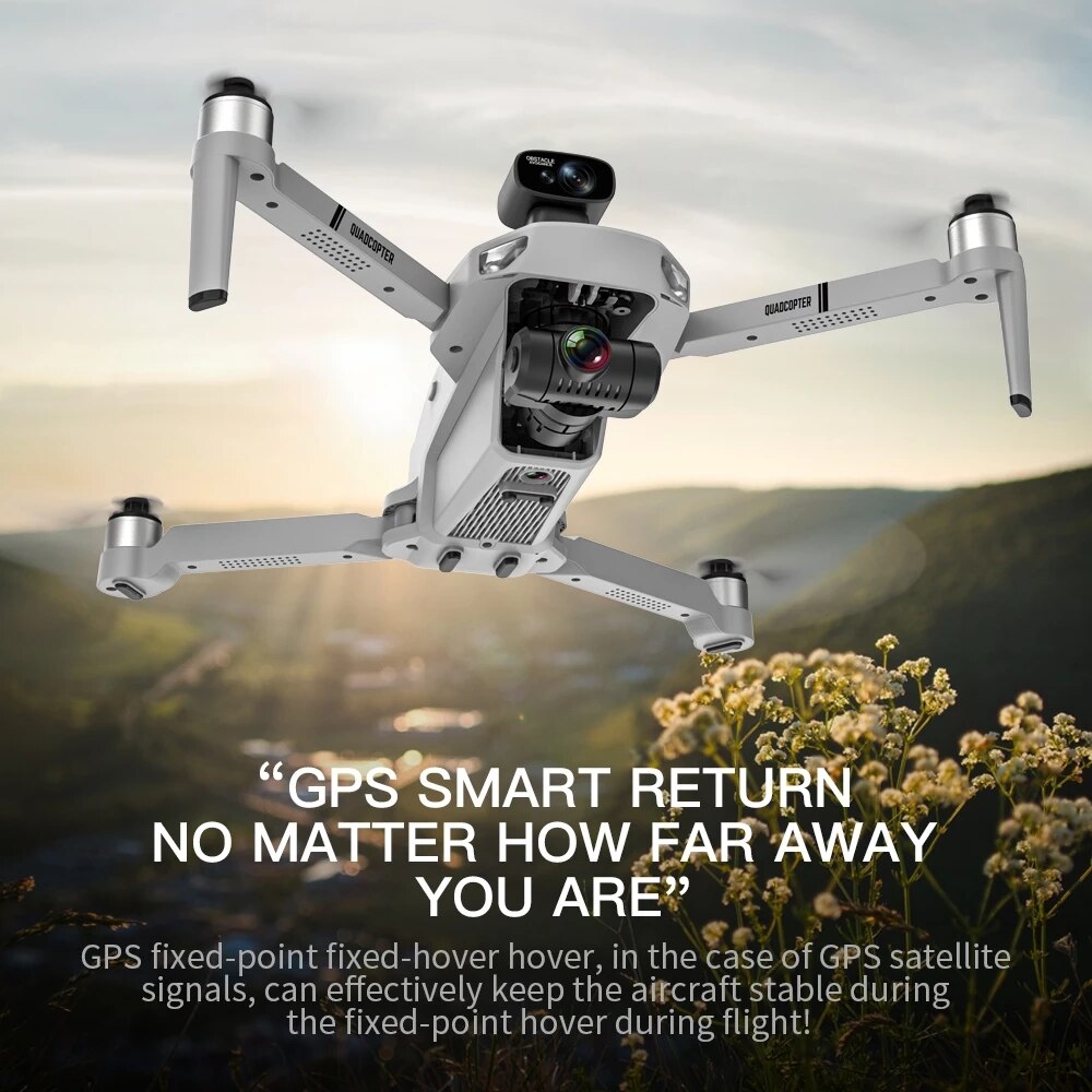 KF102 GPS Drone 4K Professional HD Camera 5G 2-Axis Gimbal Obstacle Avoidance Quadcopter