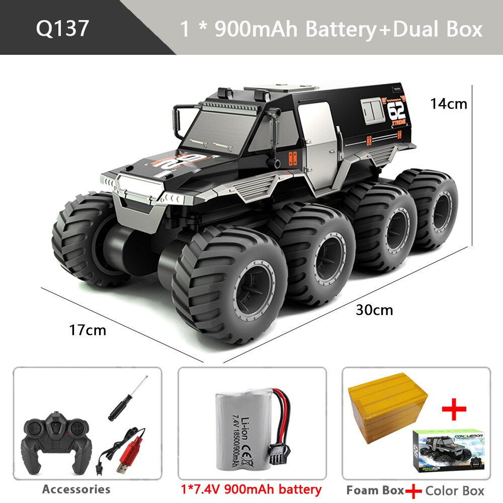 8WD Remote Control Amphibious Climbing Off Road Truck