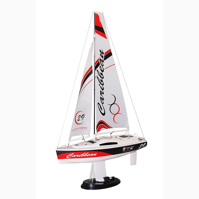 RC Caribbean Sea 2.4G Scale Wind-driven Ship Sailboat with Control Full Set