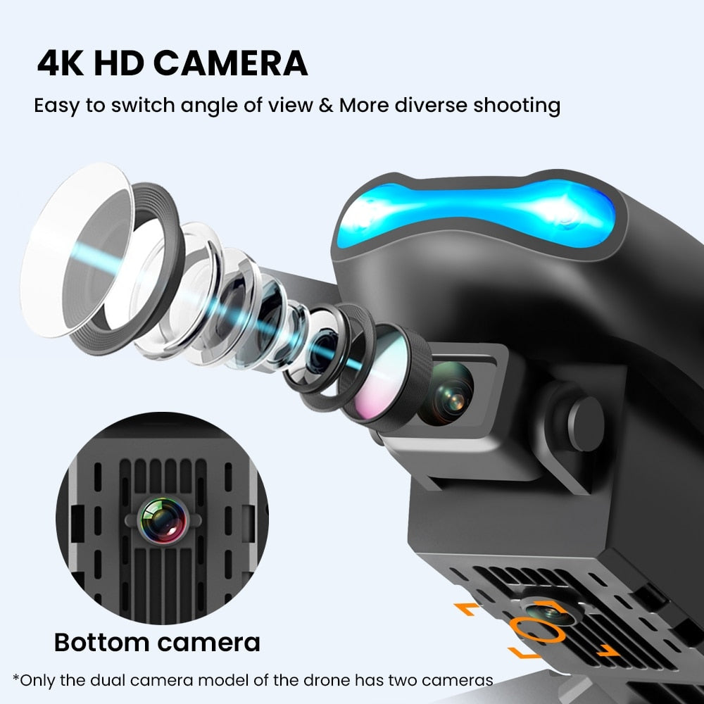 E99 K3 Pro HD 4k Camera High Hold Mode Foldable Mini RC WIFI Aerial Photography Drone