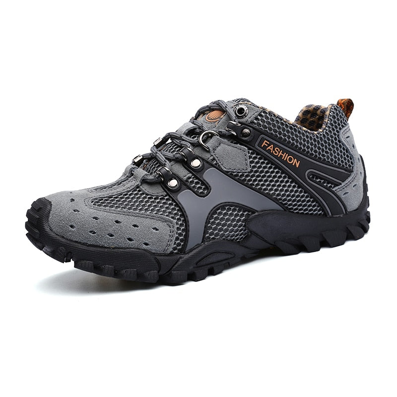 Men's Breathable Mesh Camping Climbing Trekking Wading Shoes