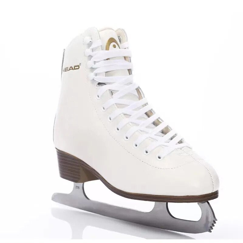 Men's Professional Adults Genuine Leather Figure Skates