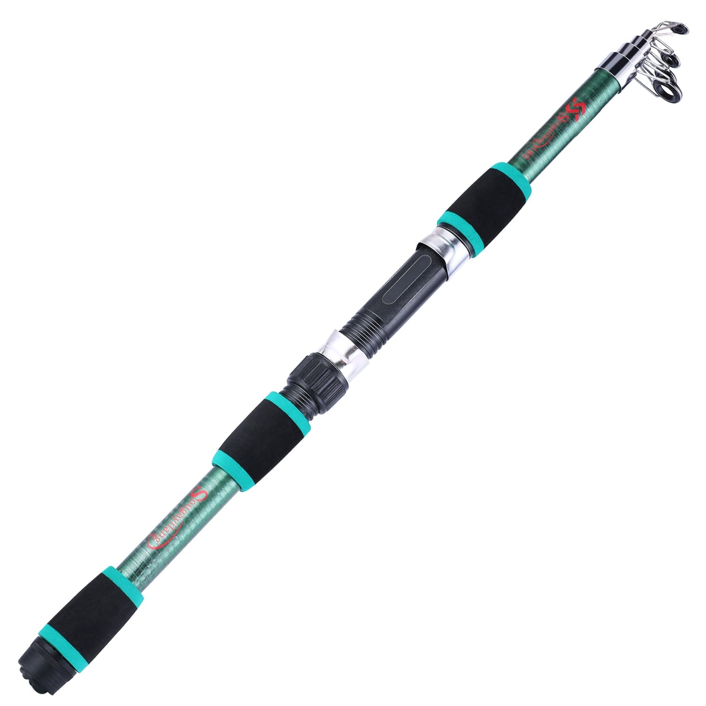 2.1m-3.6m Telescopic Carbon Spinning Fishing Rod