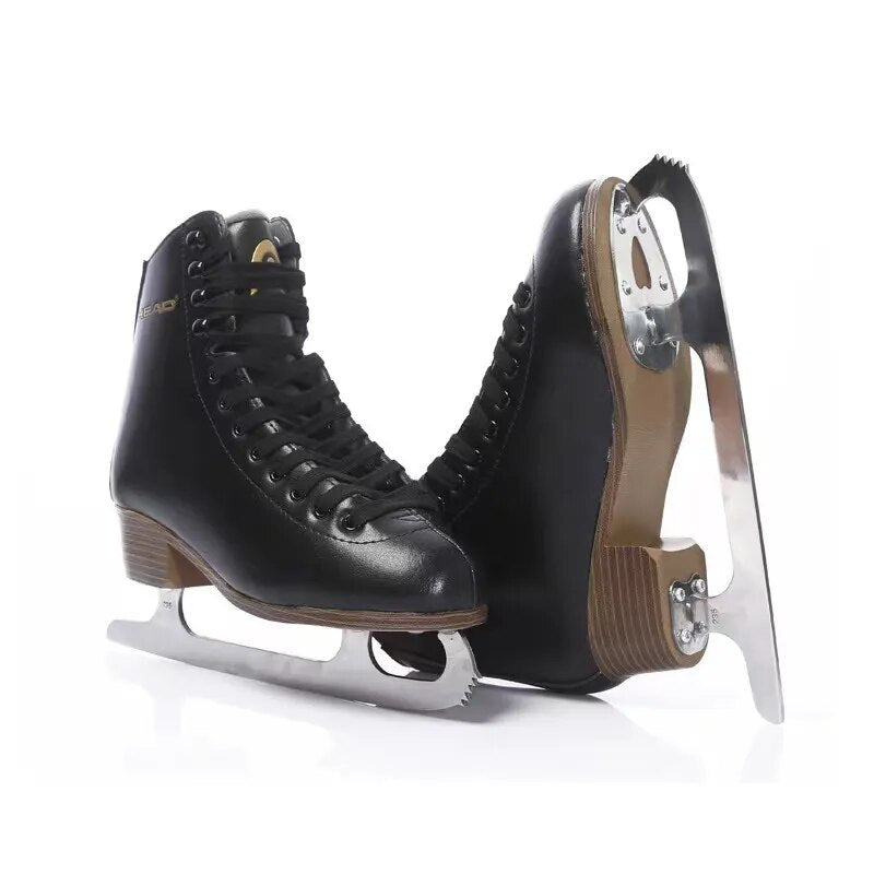 Adults and Teenagers Professional Cowhide Thermal Figure Skates