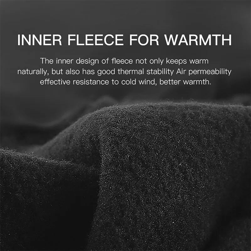 Windproof Non Slip Touchscreen Winter Fleece Gloves for Men and Women