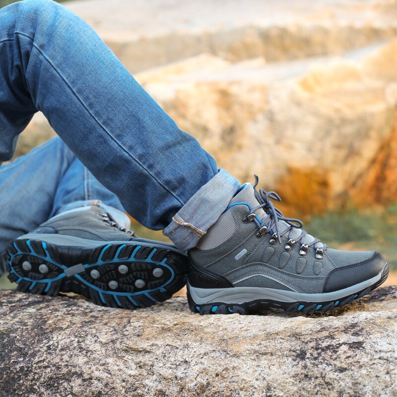 Men´s Breathable Non-Slip Mountain Climbing Hiking Boots