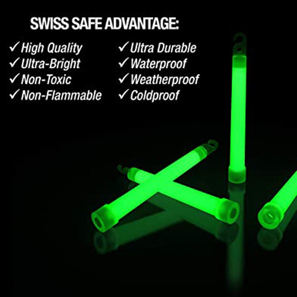 Military Style Ultra Bright Camping Hiking Emergency SOS Glow Light Sticks