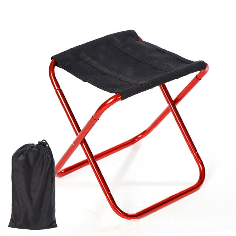 Outdoor Aluminum Portable Folding Picnic Camping Stool