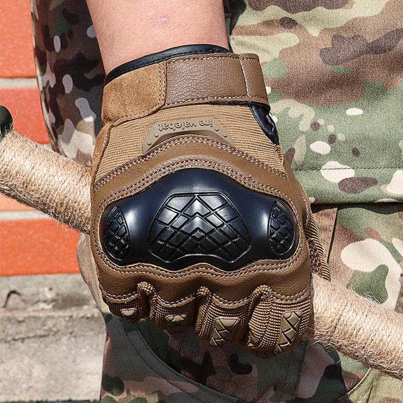 Military Style Full Finger Special Forces-type Military Protective Gloves