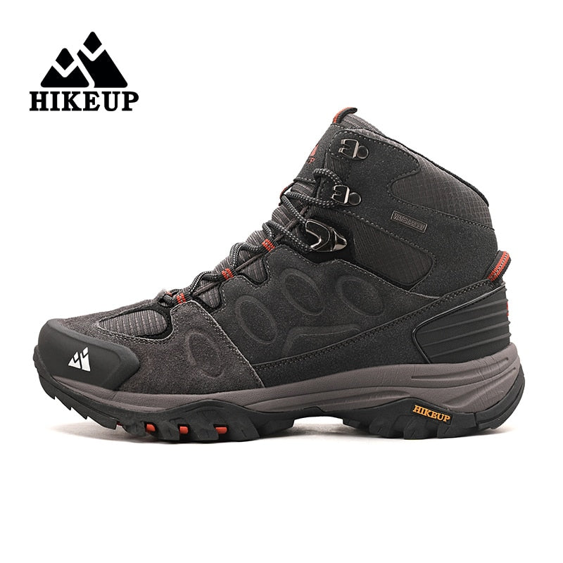 Waterproof Suede High-Top Men's Non-slip Hiking Boot