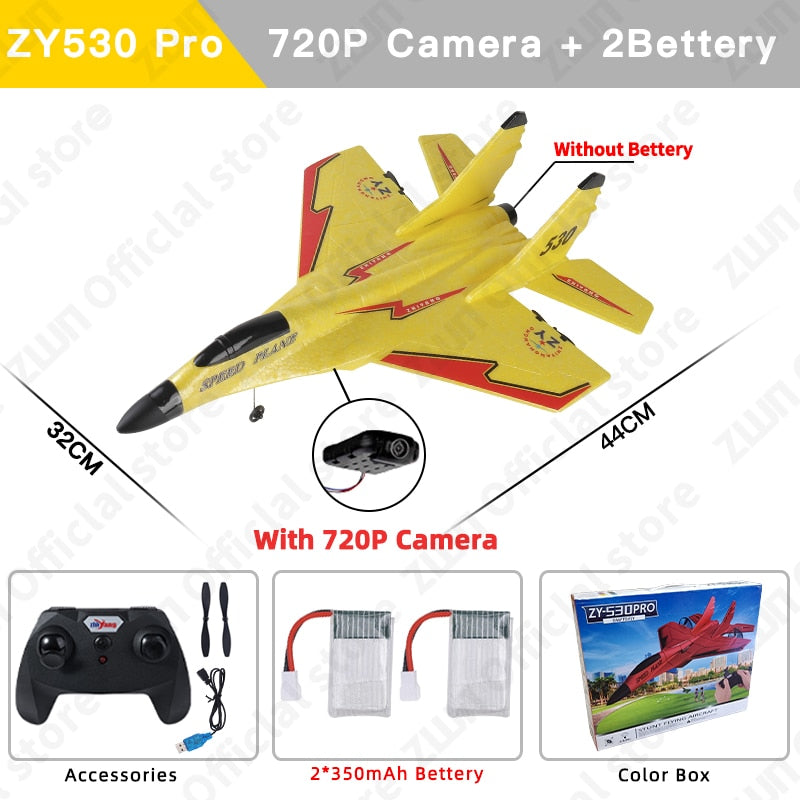 SU35 2.4G With LED Lights Aircraft Remote Control Flying Model